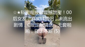 ☆★私密电报群震撼泄密！00后女友，真实LT情侣，未流出剧情，C服定制精选，无套啪啪，骚话不断 (5)