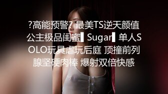 ?高能预警? 最美TS逆天颜值公主极品闺蜜▌Sugar▌单人SOLO玩具虐玩后庭 顶撞前列腺坚硬肉棒 爆射双倍快感