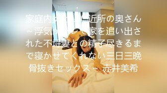 家庭内炎上した近所の奥さん～浮気がバレて家を追い出された不埒妻との精子尽きるまで寝かせてくれない三日三晩骨抜きセックス～ 赤井美希