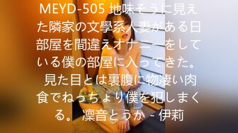 MEYD-505 地味そうに見えた隣家の文學系人妻がある日部屋を間違えオナニーをしている僕の部屋に入ってきた。 見た目とは裏腹に物凄い肉食でねっちょり僕を犯しまくる。 凜音とうか - 伊莉